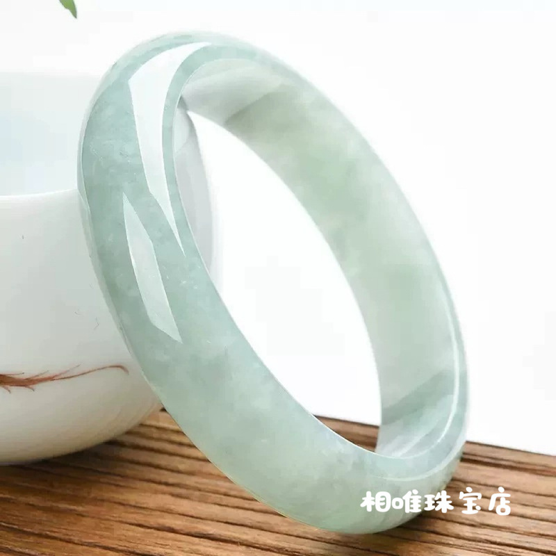 Lighting - Bracciale, bracciale rigido in giadeite verde
