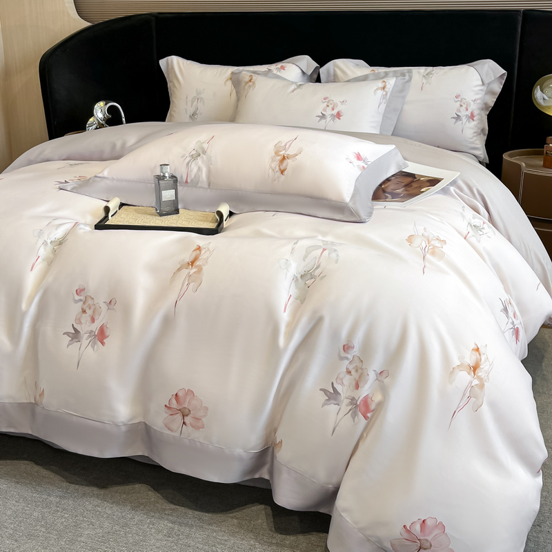Aesthetic Floral Duvet Cover - Set di Biancheria da Letto con