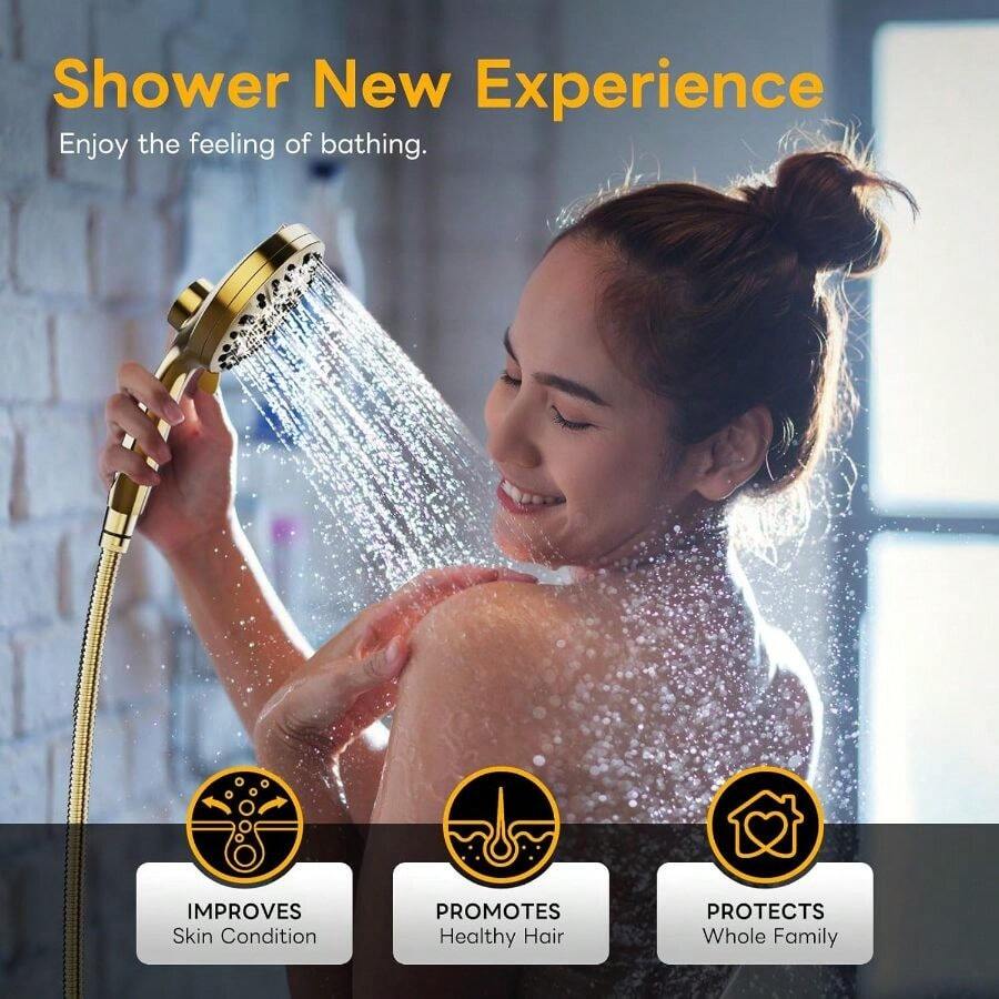 Soffione doccia portatile a 10 - High Pressure Shower Head Handheld recensione e prezzo