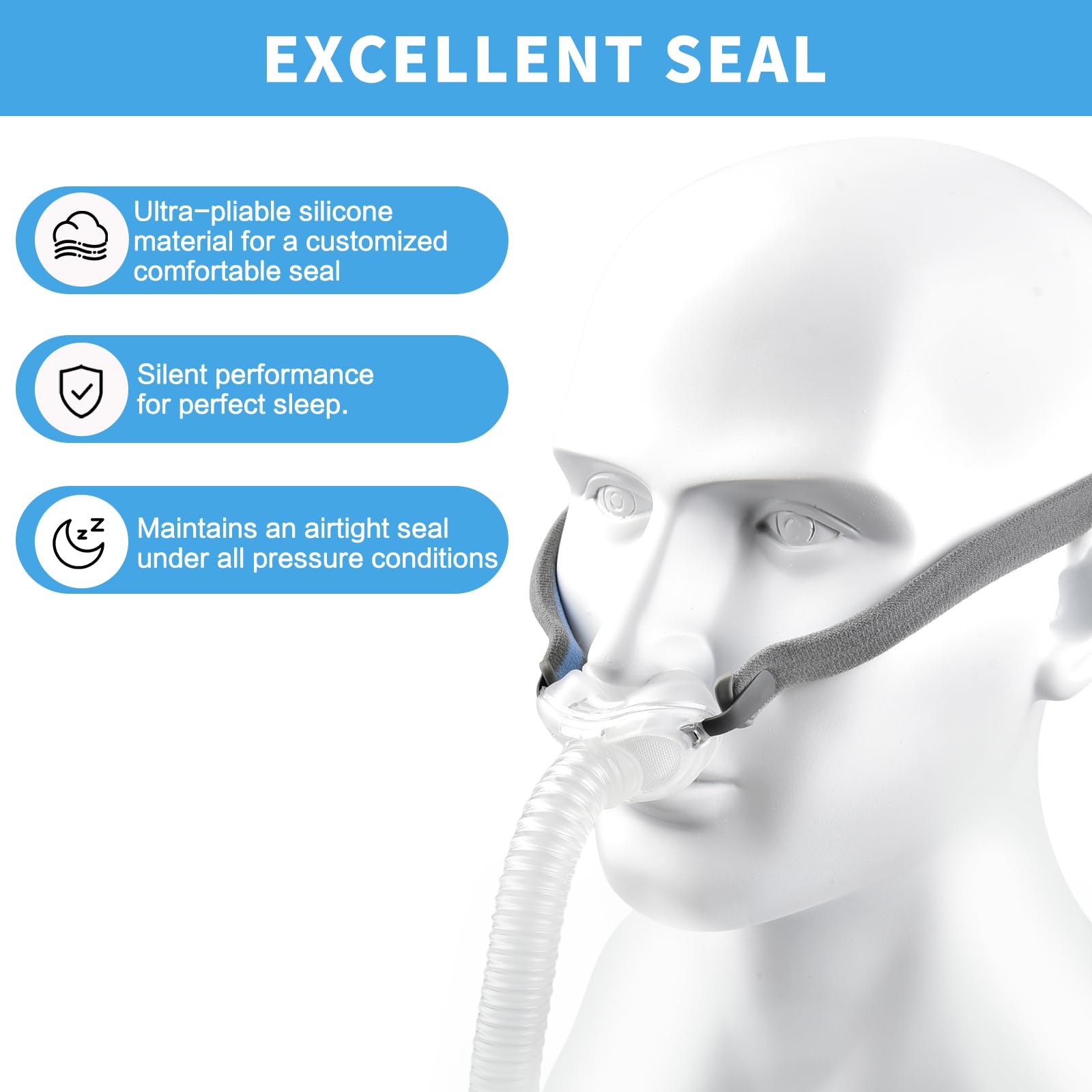2 Pezzi Cuscinetto Nasale P10  - Anti Snore Contour Pillow recensione e prezzo