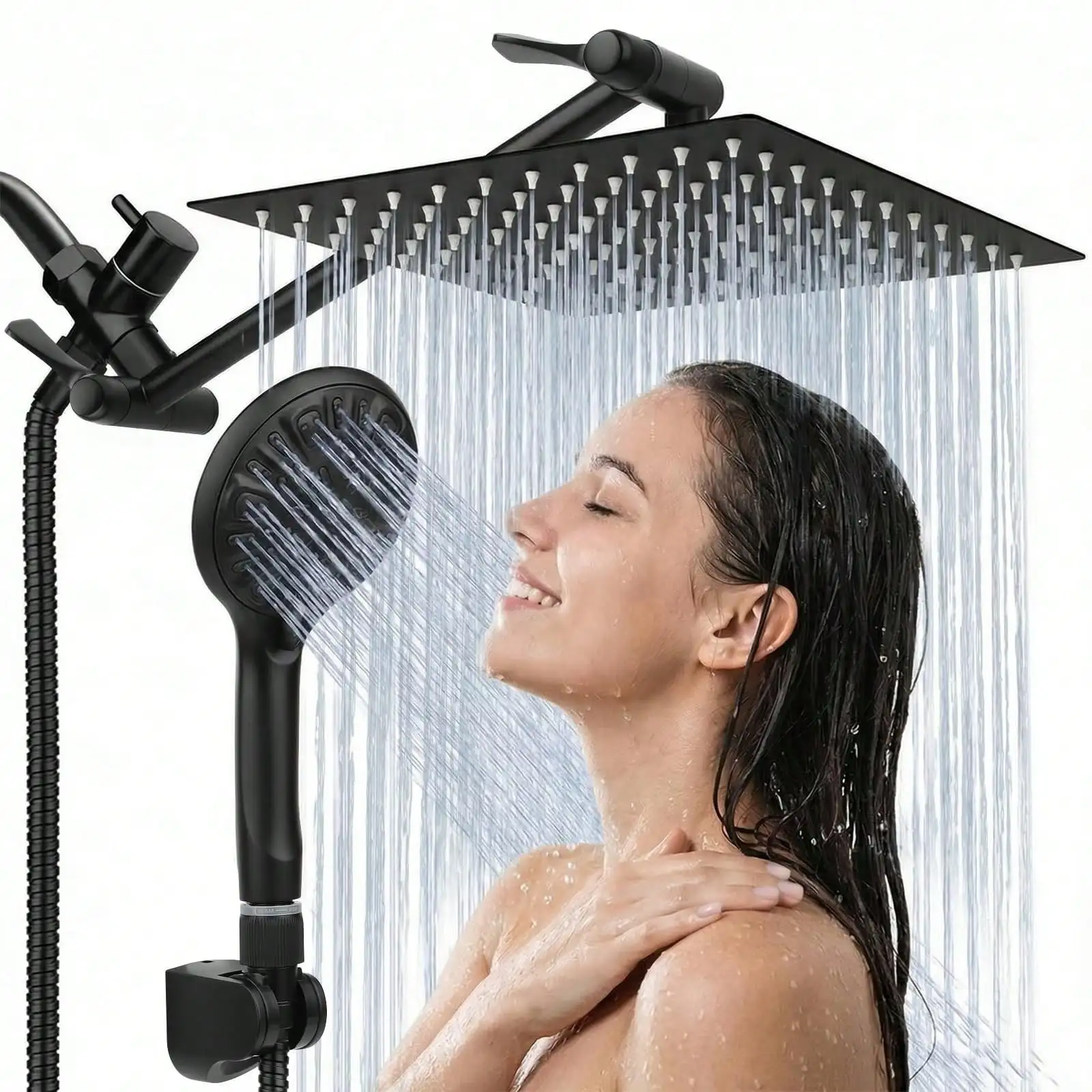 Soffione doccia doppio con doc - High Pressure Shower Head Handheld recensione e prezzo