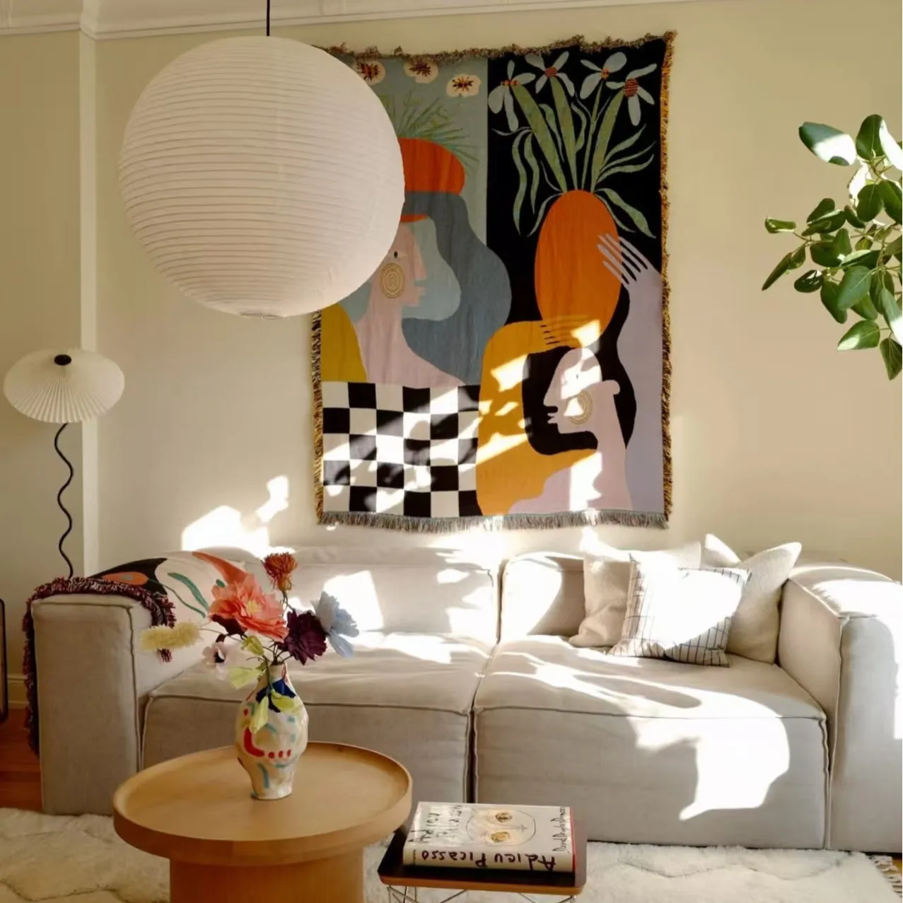 Tappeto da parete in stile boh - Boho Throw Blanket Fringe recensione e prezzo