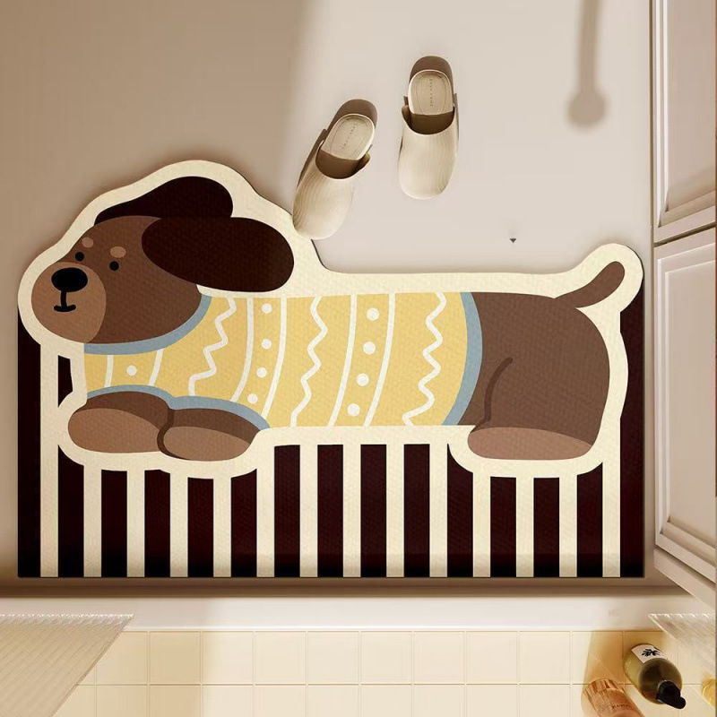 Carino Tappetino da Bagno a Fo - Quick Dry Diatomite Bath Mat recensione e prezzo